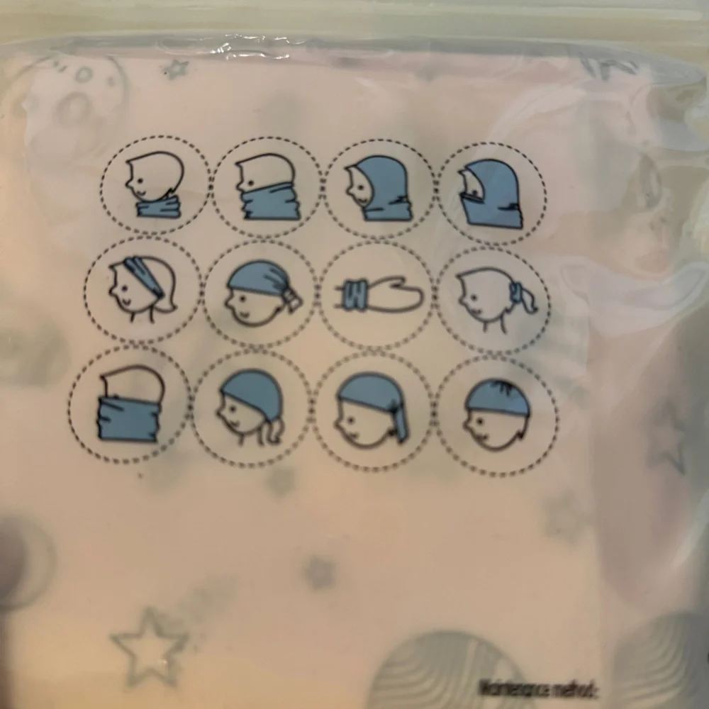 children’s neck gaiters face masks set of 5